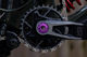 OAK Components Crank Ejecter Cap Set para SRAM DUB & OAK Bielas - lila