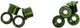 KCNC Long Chainring Bolt Set, MTB M8.5 - green/universal