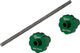 Abbey Bike Tools Adaptateur Geiszler pour Centreur - green-silver