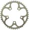 Compact Chainring, 5-arm, 94 mm BCD - silver/44 tooth