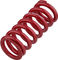 RockShox Steel Spring for Metric Shocks 134 mm for 47.5-55mm - electric red | 500 lbs/inch
