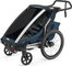 Thule Chariot Cross 1 Kids Trailer - majolica blue/20"
