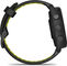 Garmin Forerunner 265S Smartwatch mit Schnellwechsel-Silikon-Armband 18 mm - schwarz