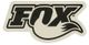 Fox Racing Shox Logo Decal - black-white/medium