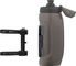 FIDLOCK TWIST uni base bottle holder system with drinking bottle 590 ml - transparent black/590 ml
