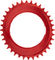 Garbaruk Thread Mount chainring for SRAM XX/XX SL PM 0 mm Oval - red/36/36 