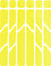 rie:sel design Re:Flex Everywhere Reflector Set - yellow | universal