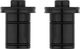 Novatec Conversion kit front wheel 6-hole - black/9 mm