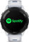 Garmin Forerunner 265 Smartwatch mit Schnellwechsel-Silikon-Armband 22 mm - weiß-schwarz