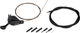 Shimano Maneta de cambios XTR SL-M9100 Mono con abrazadera 2 velocidades - gris/2-velocidades