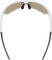 uvex sportstyle 706 CV V colorvision variomatic sports glasses - white matte/litemirror red
