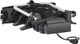 XLC VC-C03 Beluga 3-Bike Rack for Trailer Hitches - black