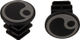 Ergon Puños de manillar GP1 Evo Single Twistshift para cambios de empuñadura unilaterales - black