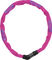 ABUS 4804C Kettenschloss - pink/75 cm