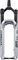 RockShox Suspension Fork - gloss silver/130 mm/44 mm/1 1/8" - 1,5" tapered/29"/110 mm/15 mm Thru Axle