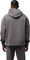 Fox Head Wordmark Oversized Fleece Pullover - pewter/M