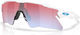 Oakley Lunettes de sport Radar EV Heater - polished white | prizm snow sapphire
