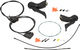 Shimano Set de frenos de disco GRX BR-RX400 + ST-RX600 / BL-RX600 - negro/Set/left/right (side-specific)