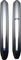 Honjo H47 Schutzblech Set VR + HR - smooth fluted-aluminium/48 mm / 28"