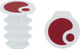 Ergon Handlebar grips - chili red/L
