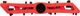 e*thirteen Base Flat Platform Pedals - red