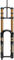 Fox Racing Shox 40 Float 27,5" GRIP X2 Factory Boost fourche à suspension - shiny black/203 /48 /1 1/8"/27,5" (650B)/110 mm/axe traversant de 20 mm