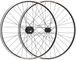 bc basic Set de Roues Urban Deore V-Brake DT Swiss 535 28" - noir | Set de 28" (avant 9x100 Dynamo + arrière 10x135) Shimano