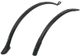 Set de Garde-Boues Velo 42 Urban av.+arr. pour 28" - noir/universal