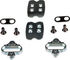 Shimano SPD Cleats SM-SH56 - schwarz-silber/mit Gegenplatte