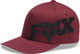 Fox Head Casquette Flexfit X - dark maroon | S/M