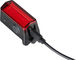 Topeak BeSeen Aura LED tail light with StVZO approval - black-red