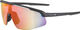 Alpina Turbo Pro Q-Lite Sports Glasses - black matte | mirror red