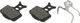 GALFER Plaquettes de Frein Disc Standard pour Formula - semi-métallique - acier/FO-002