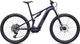 Specialized Turbo Levo R Comp Alloy E-Mountainbike - satin metallic deep marine-shadow silver | 140 mm | 160,0 mm | XS | 29" (VR), 27,5" (HR) | 44 mm