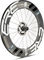 ERE Research Genus AE92-D Carbon Disc Center Lock TT 28" Vorderrad - black-black/Non Boost/28"