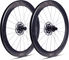ERE Research Genus II AE65 Carbon Disc Center Lock 28" Laufradsatz - black-black/Non Boost/Shimano Road/28"/Non Boost