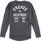 Troy Lee Designs Ruckus L/S Ride Tee Jersey - destroy carbon/M