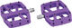 e*thirteen Base Flat Platform Pedals - eggplant