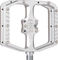 Burgtec Platform pedals - rhodium silver