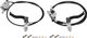 Hope XCR PRO X2 Postmount v+h Set Scheibenbremse - silver/Set/links/rechts (seitenspezifisch)