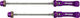 Hope MTB Nabenschnellspanner-Set - purple/135 mm/100 mm