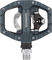 Shimano Pedales de clip/plataforma PD-EH500 - gris oscuro
