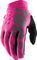 100% Gants à Doigts Longs Brisker pour Dames - neon pink-black/S