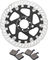 Magura Set Disque de Frein MDR-P et Plaquettes 6 trous 180 mm - 9.P/180 mm