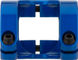 77designz Potence 1 Piece - bleu/0°/35 mm