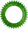 Garbaruk Thread Mount Chainring for SRAM XX/XX SL PM 0mm Round - green/36/36 