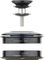 Cane Creek Jeu de direction Cane Creek 40 ZS56/28,6 - ZS56/40 - black/1 1/8" - 1,5" tapered/ZS44/28,6 - ZS56/40