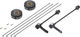 bc basic Urban Deore Center Lock Disc DT Swiss 533D 28" Wheelset - black | 28" Set (Front 9x100 + Rear 10x135) Shimano Micro Spline
