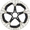 Shimano Bremsscheibe RT-MT900 Center Lock Magnet + Innenverzahnung für XTR - silber-schwarz/203 mm