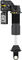 Cane Creek Amortisseur à Ressort en Acier Double Barrel Kitsuma Coil Trunnion - black/205 mm x 60 mm